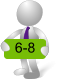 6-8
